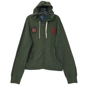 Polo Ralph Lauren 67th Reg. Distressed Vintage Hooded Jacket Men's Medium